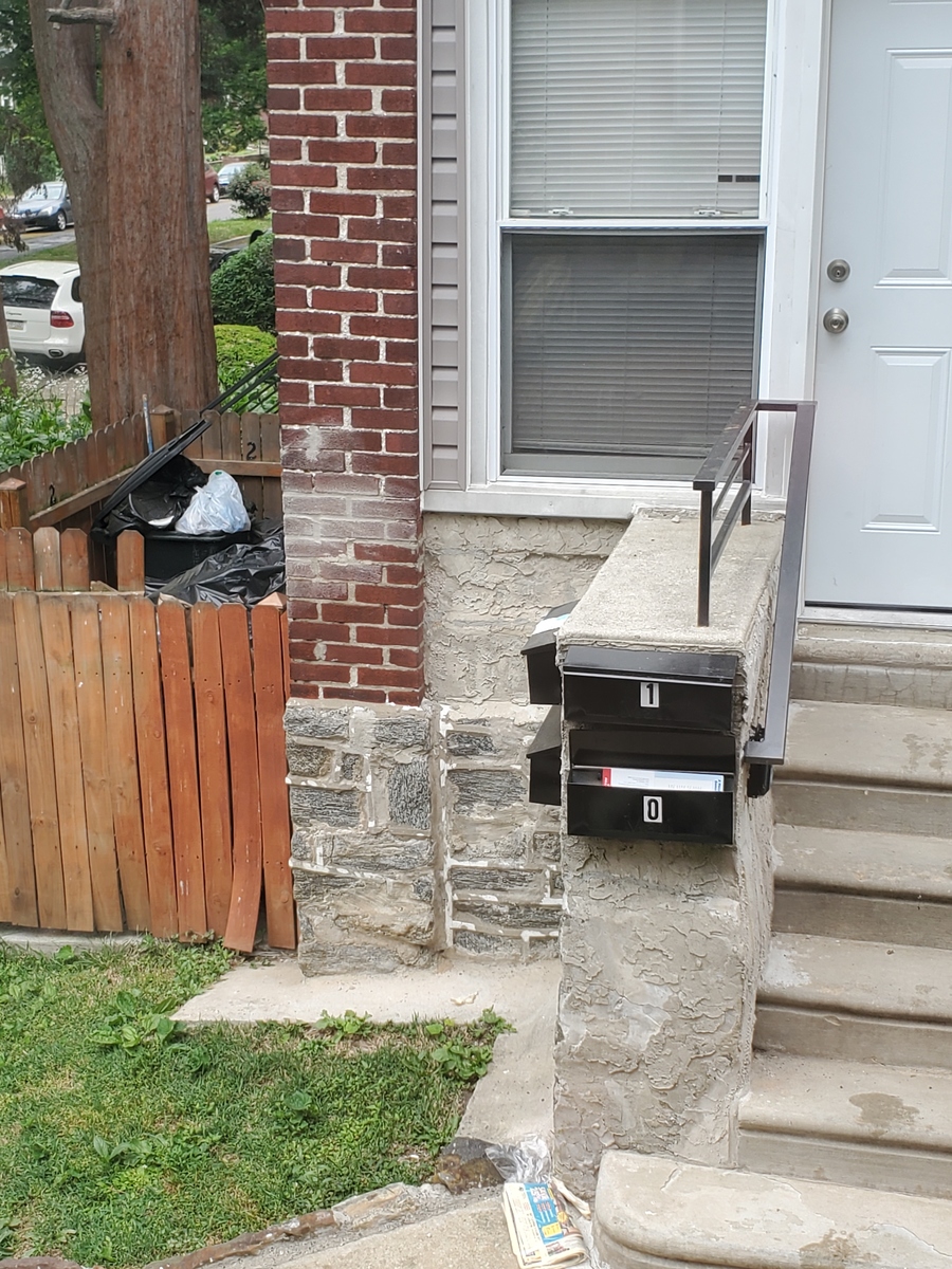 Photographic documentation of the work as submitted to the city's 311 record.