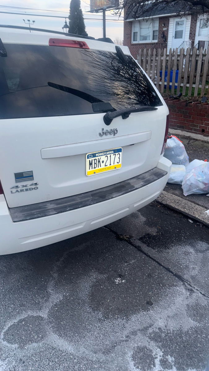 Photographic documentation of the work as submitted to the city's 311 record.