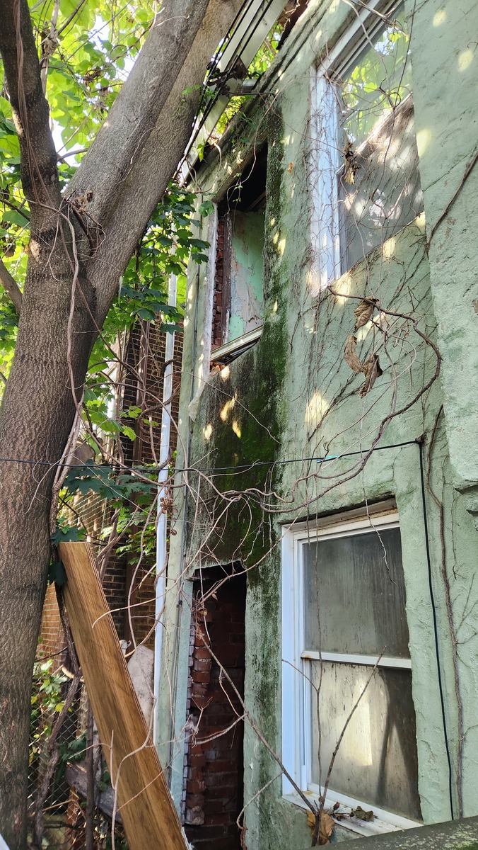 Photographic documentation of the work as submitted to the city's 311 record.