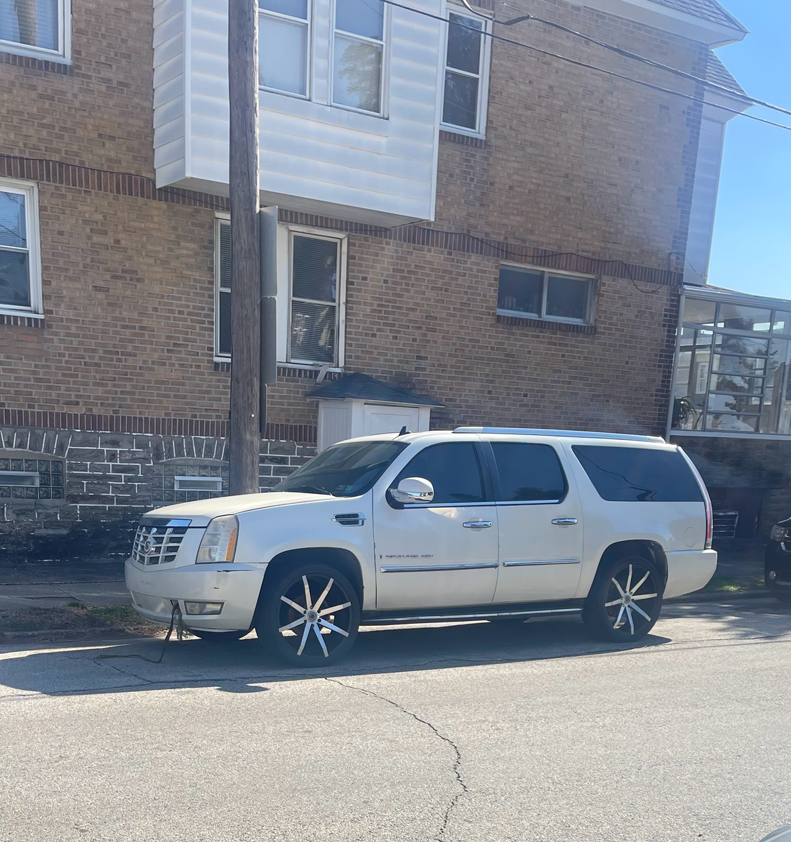 Photographic documentation of the work as submitted to the city's 311 record.