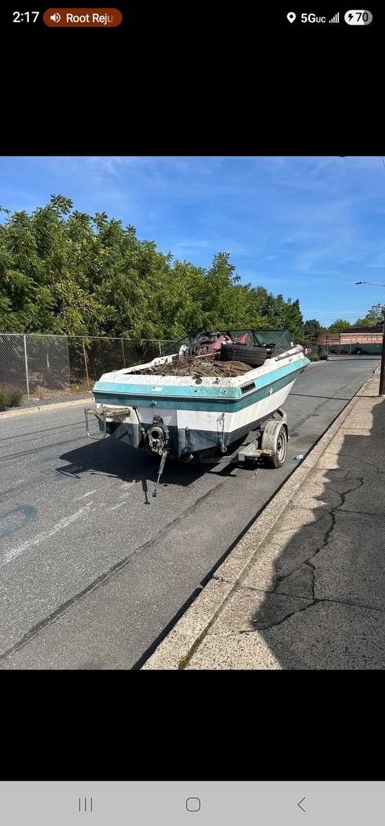 Photographic documentation of the work as submitted to the city's 311 record.