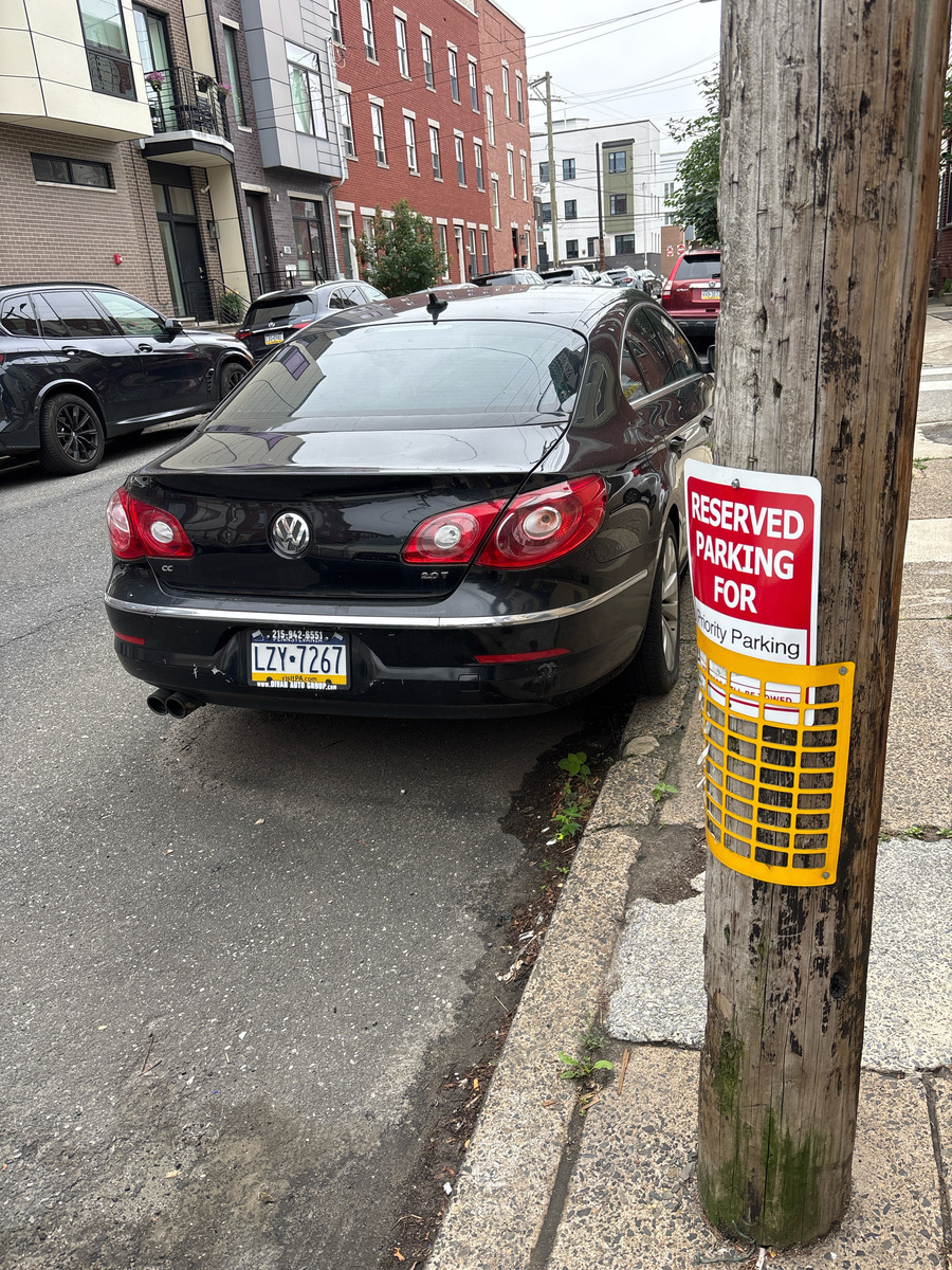 Photographic documentation of the work as submitted to the city's 311 record.