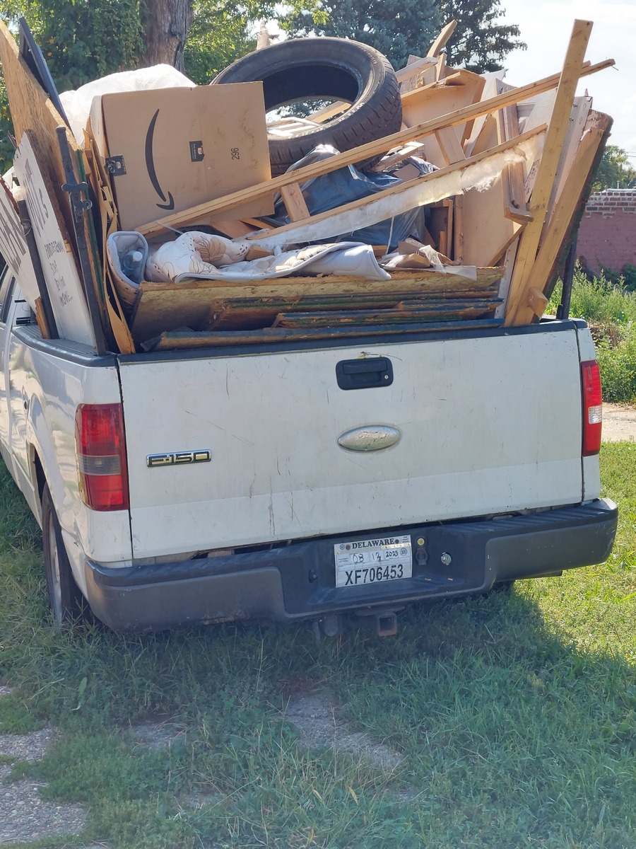 Photographic documentation of the work as submitted to the city's 311 record.