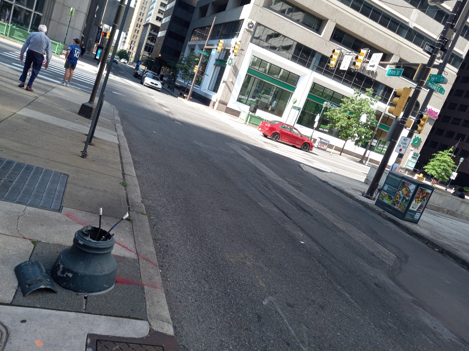 Photographic documentation of the work as submitted to the city's 311 record.
