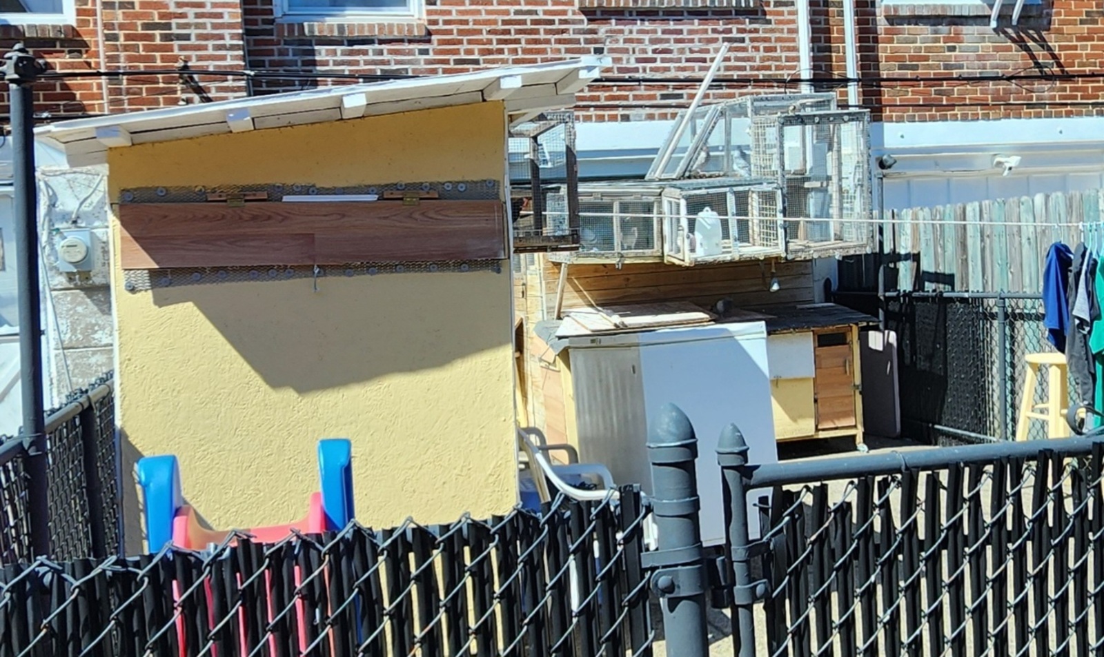 Photographic documentation of the work as submitted to the city's 311 record.