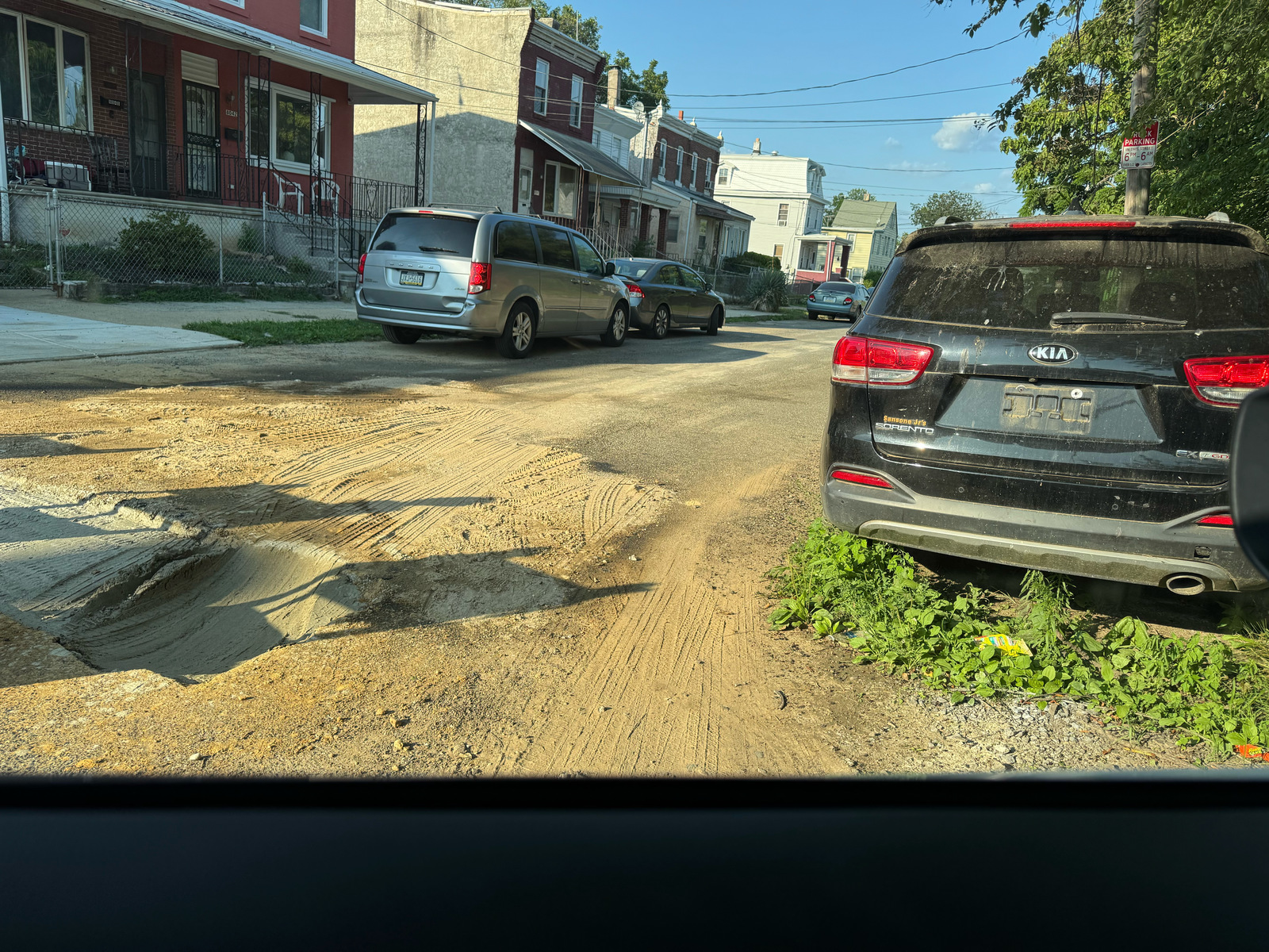 Photographic documentation of the work as submitted to the city's 311 record.