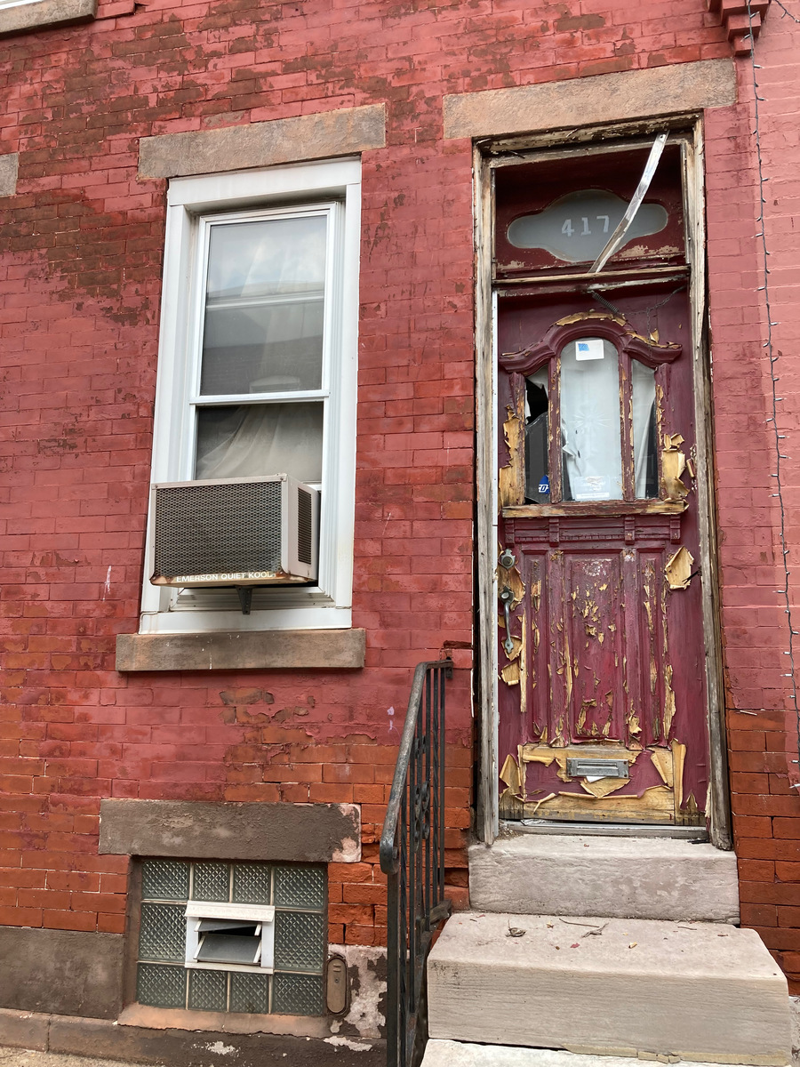 Photographic documentation of the work as submitted to the city's 311 record.