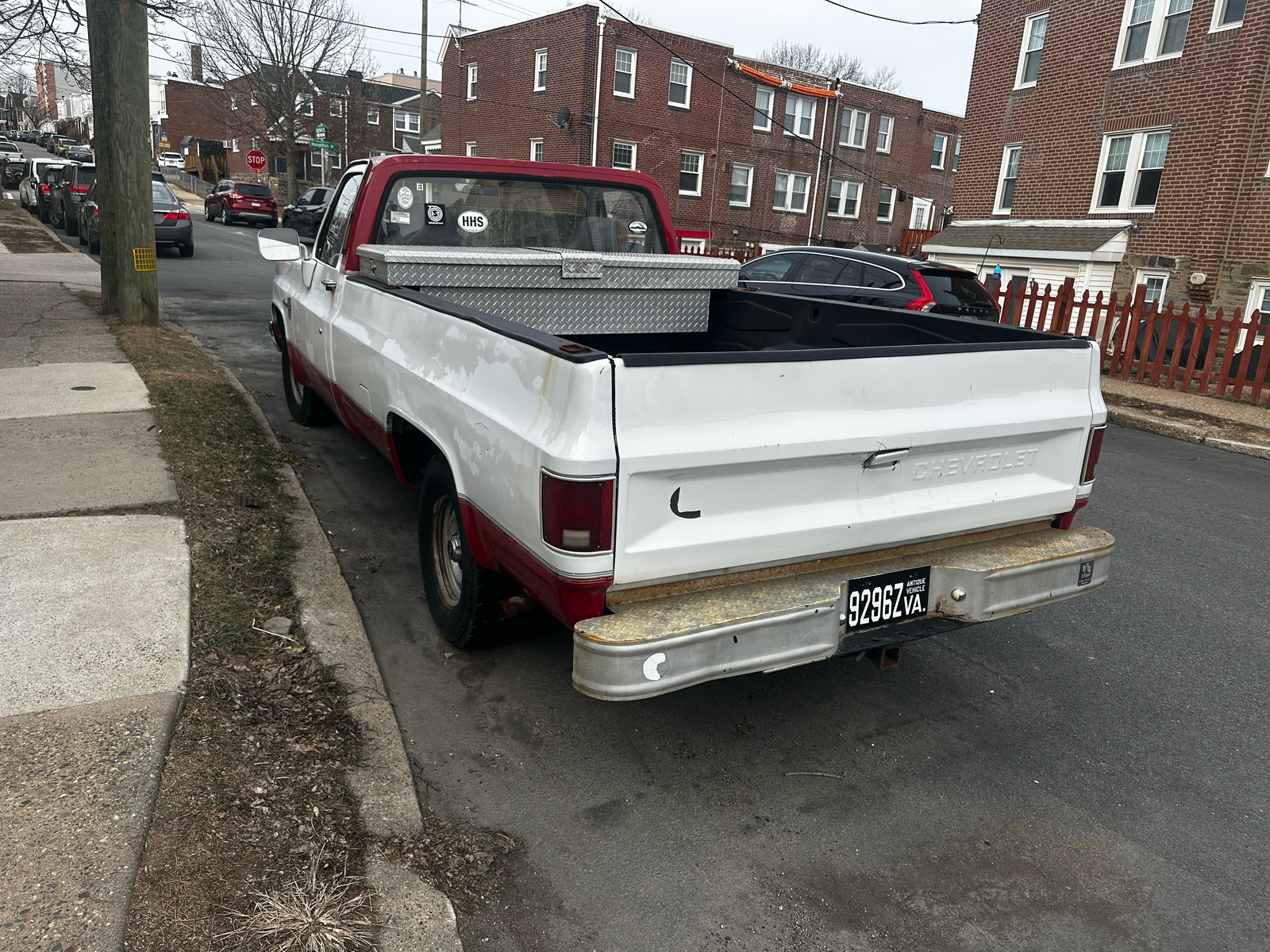 Photographic documentation of the work as submitted to the city's 311 record.