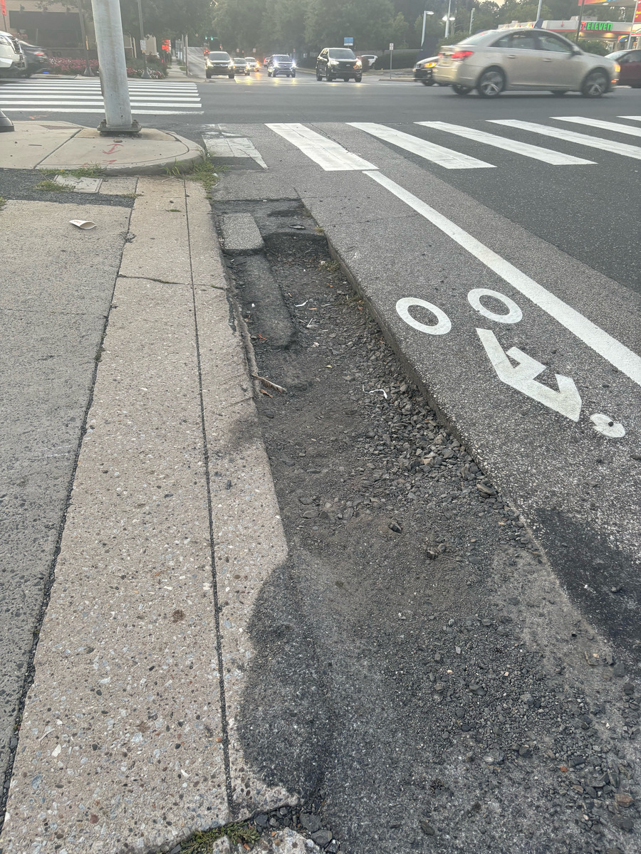 Photographic documentation of the work as submitted to the city's 311 record.