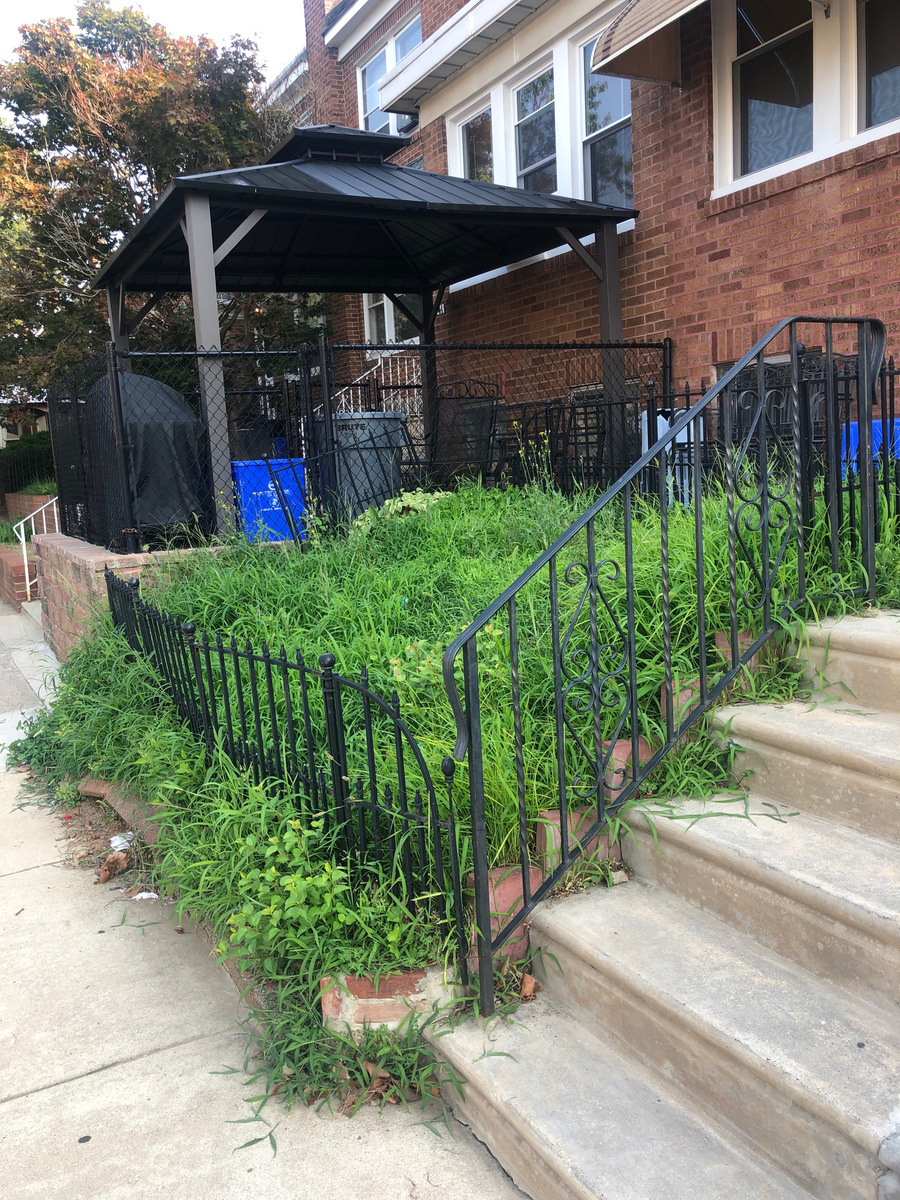 Photographic documentation of the work as submitted to the city's 311 record.