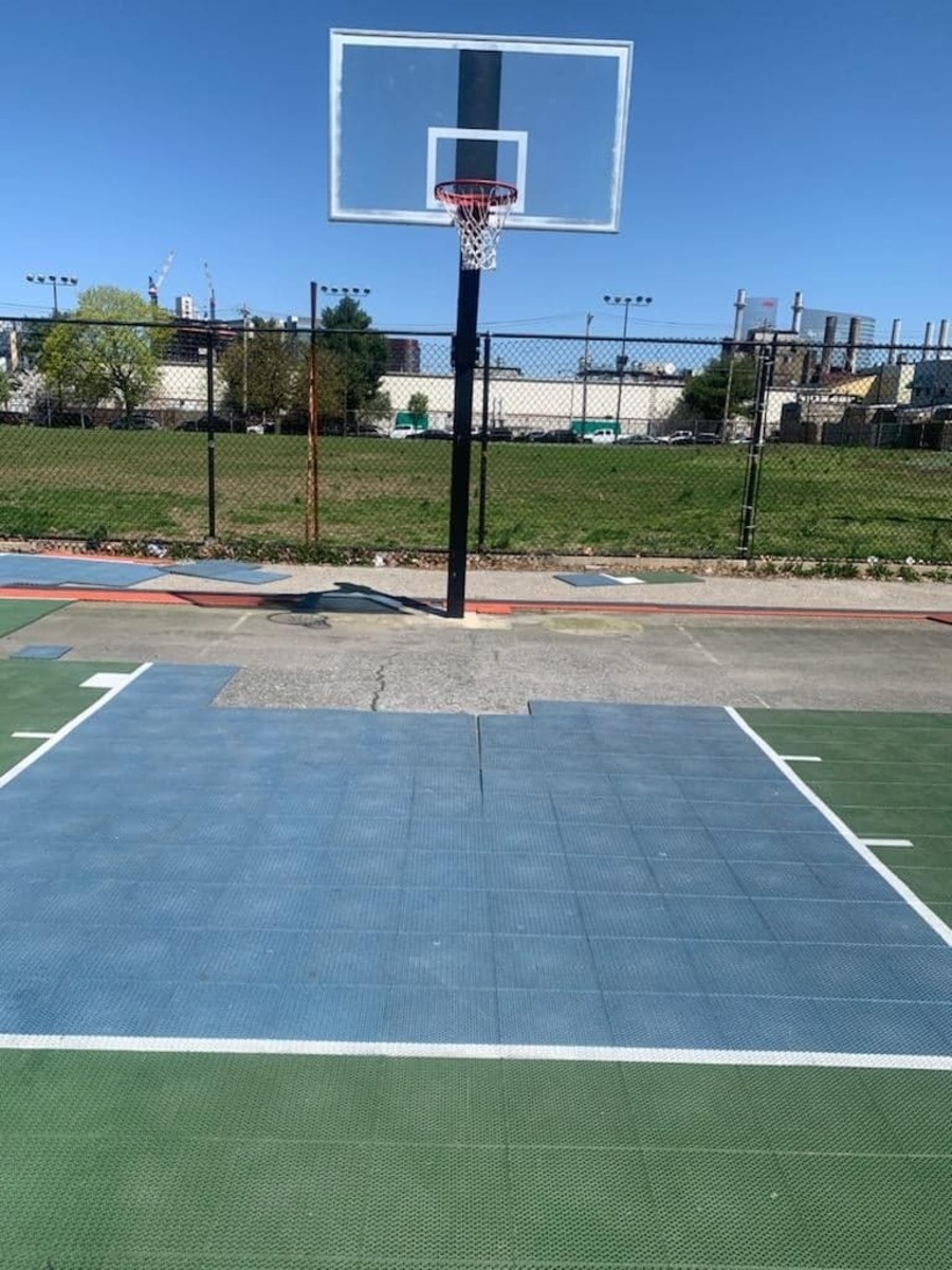 Photographic documentation of the work as submitted to the city's 311 record.