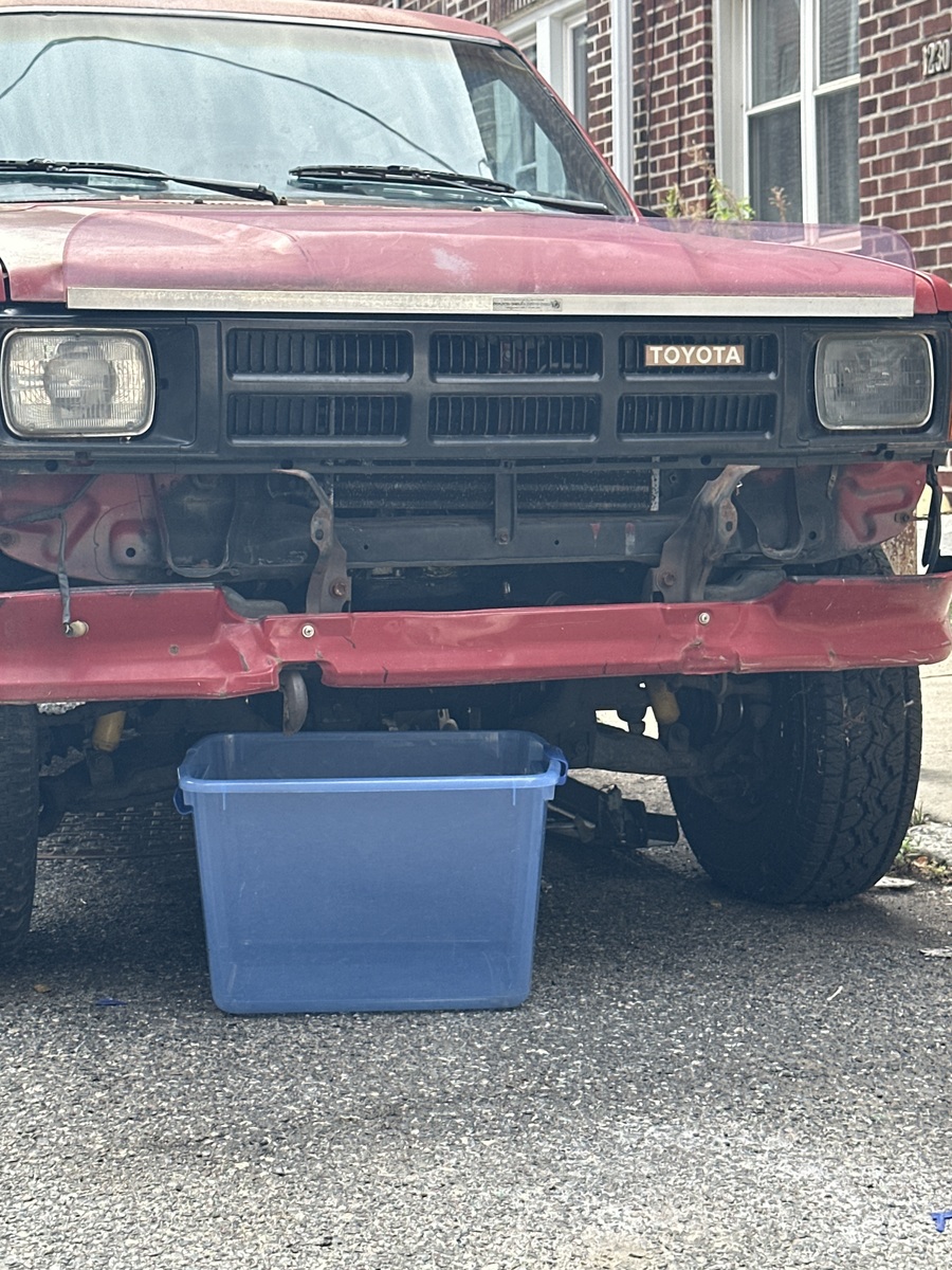 Photographic documentation of the work as submitted to the city's 311 record.