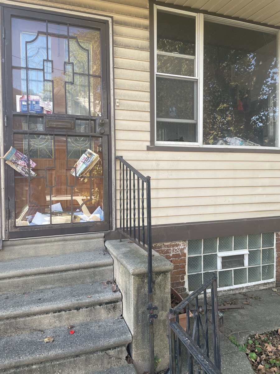Photographic documentation of the work as submitted to the city's 311 record.