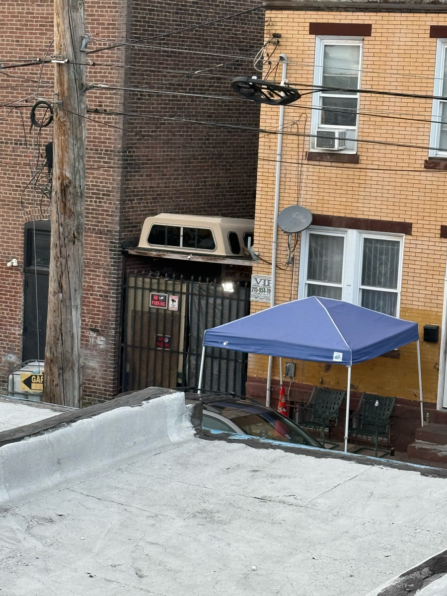 Photographic documentation of the work as submitted to the city's 311 record.