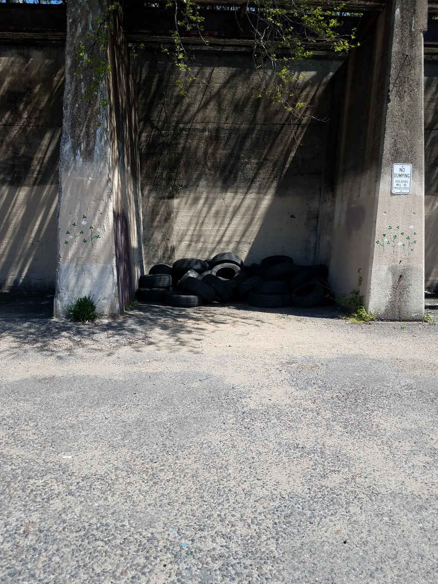 Photographic documentation of the work as submitted to the city's 311 record.