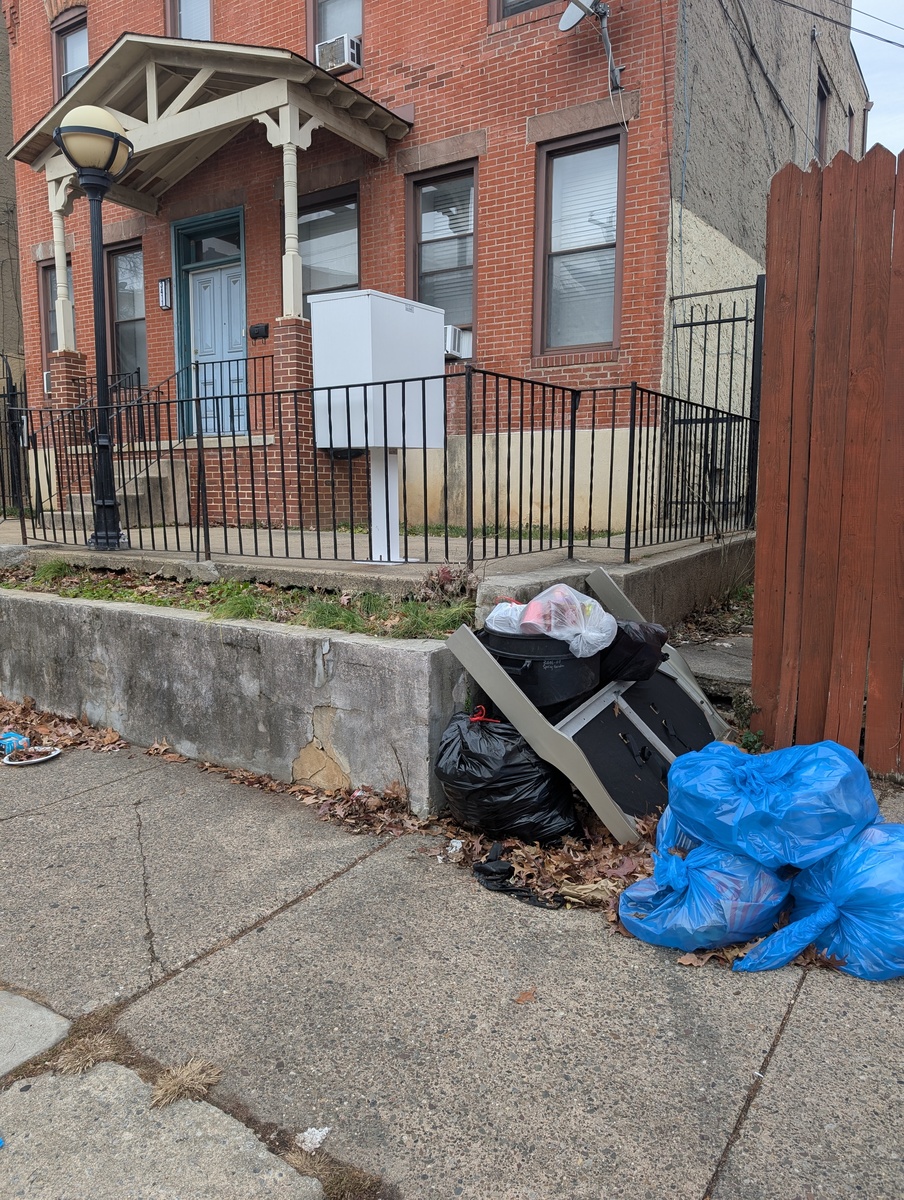 Photographic documentation of the work as submitted to the city's 311 record.