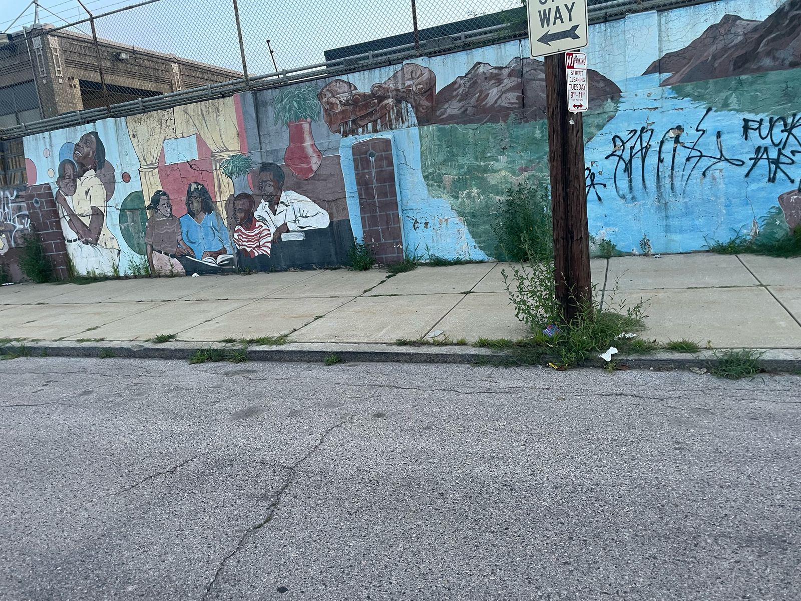 Photographic documentation of the work as submitted to the city's 311 record.