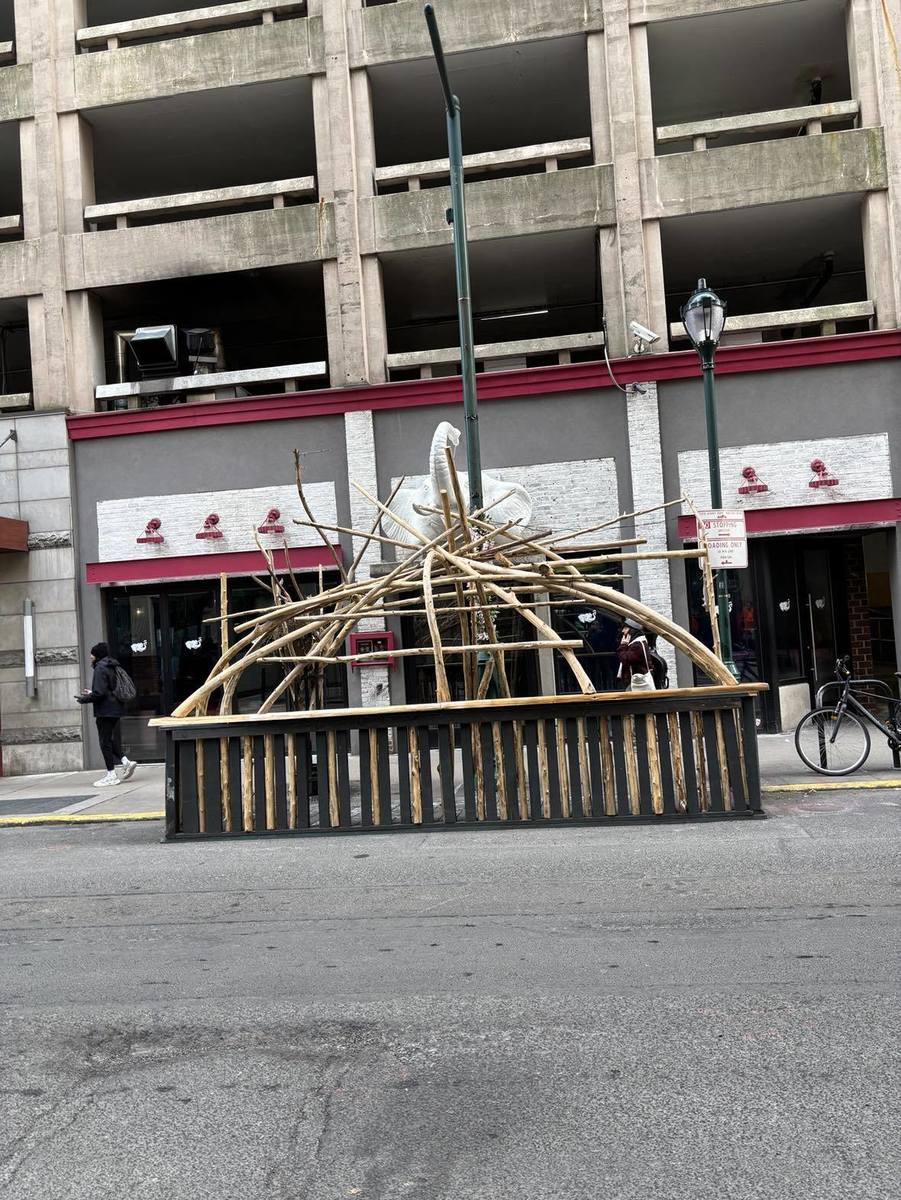 Photographic documentation of the work as submitted to the city's 311 record.