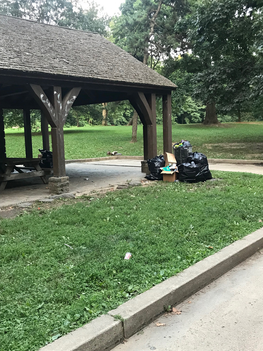 Photographic documentation of the work as submitted to the city's 311 record.