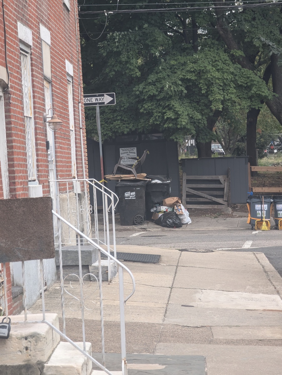 Photographic documentation of the work as submitted to the city's 311 record.
