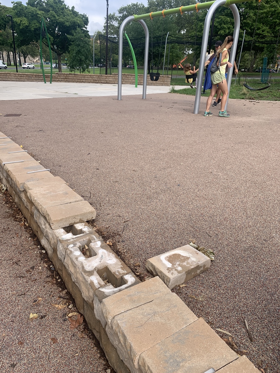 Photographic documentation of the work as submitted to the city's 311 record.