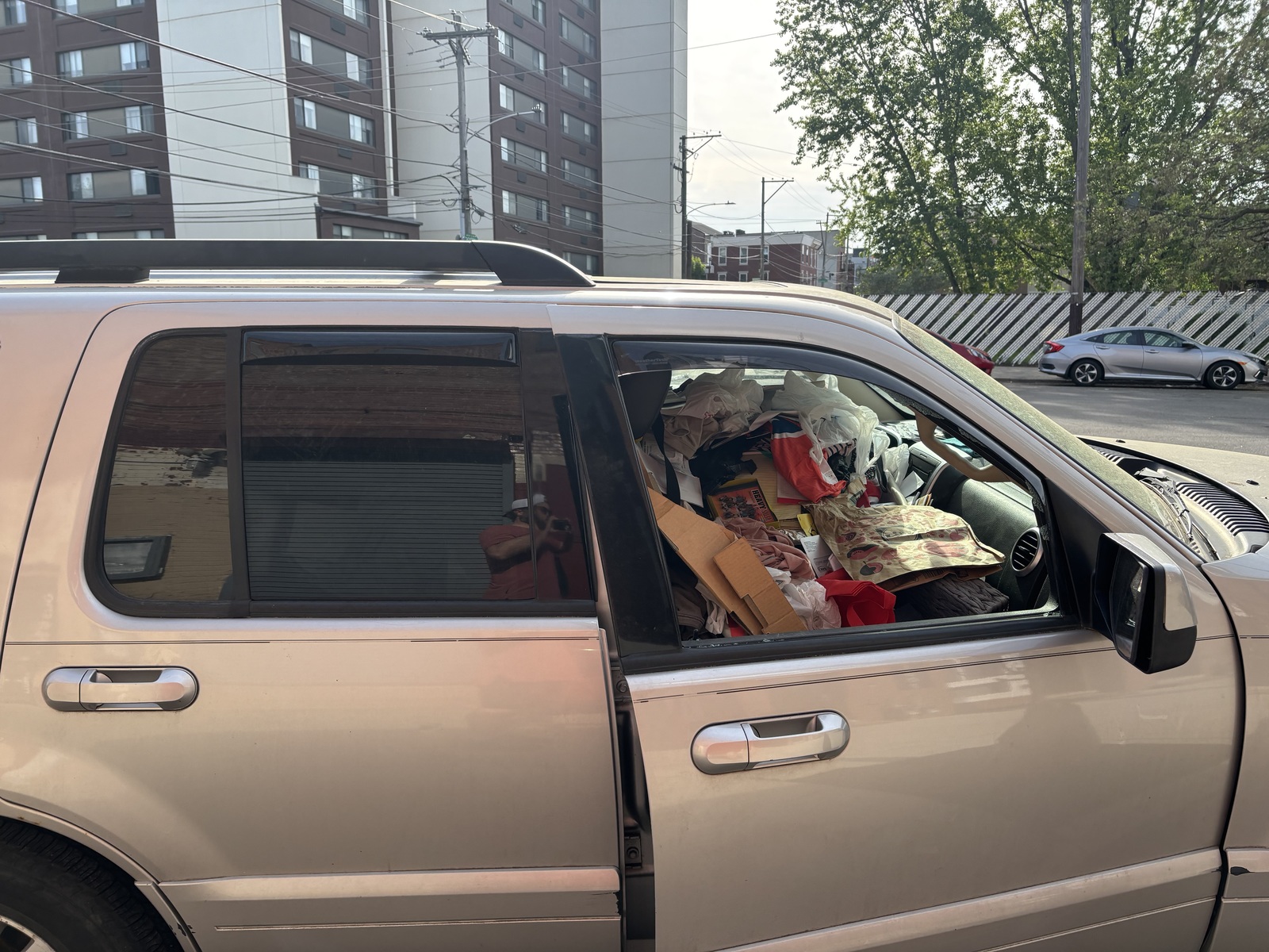 Photographic documentation of the work as submitted to the city's 311 record.