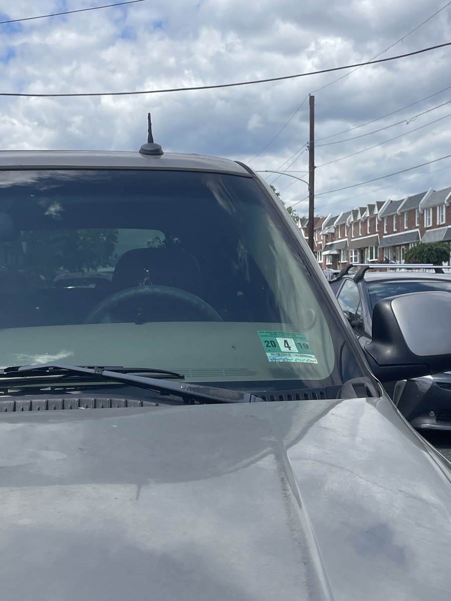 Photographic documentation of the work as submitted to the city's 311 record.