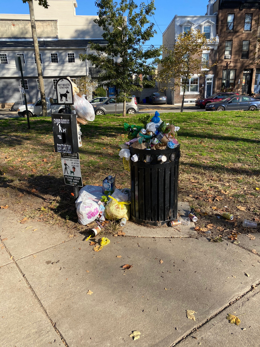 Photographic documentation of the work as submitted to the city's 311 record.