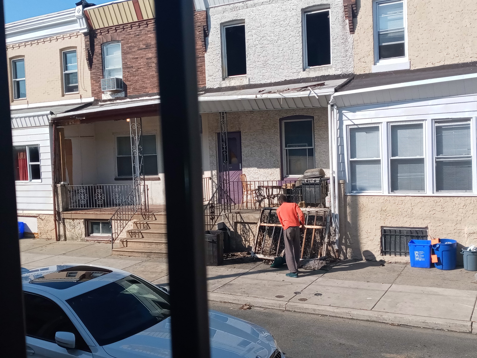 Photographic documentation of the work as submitted to the city's 311 record.