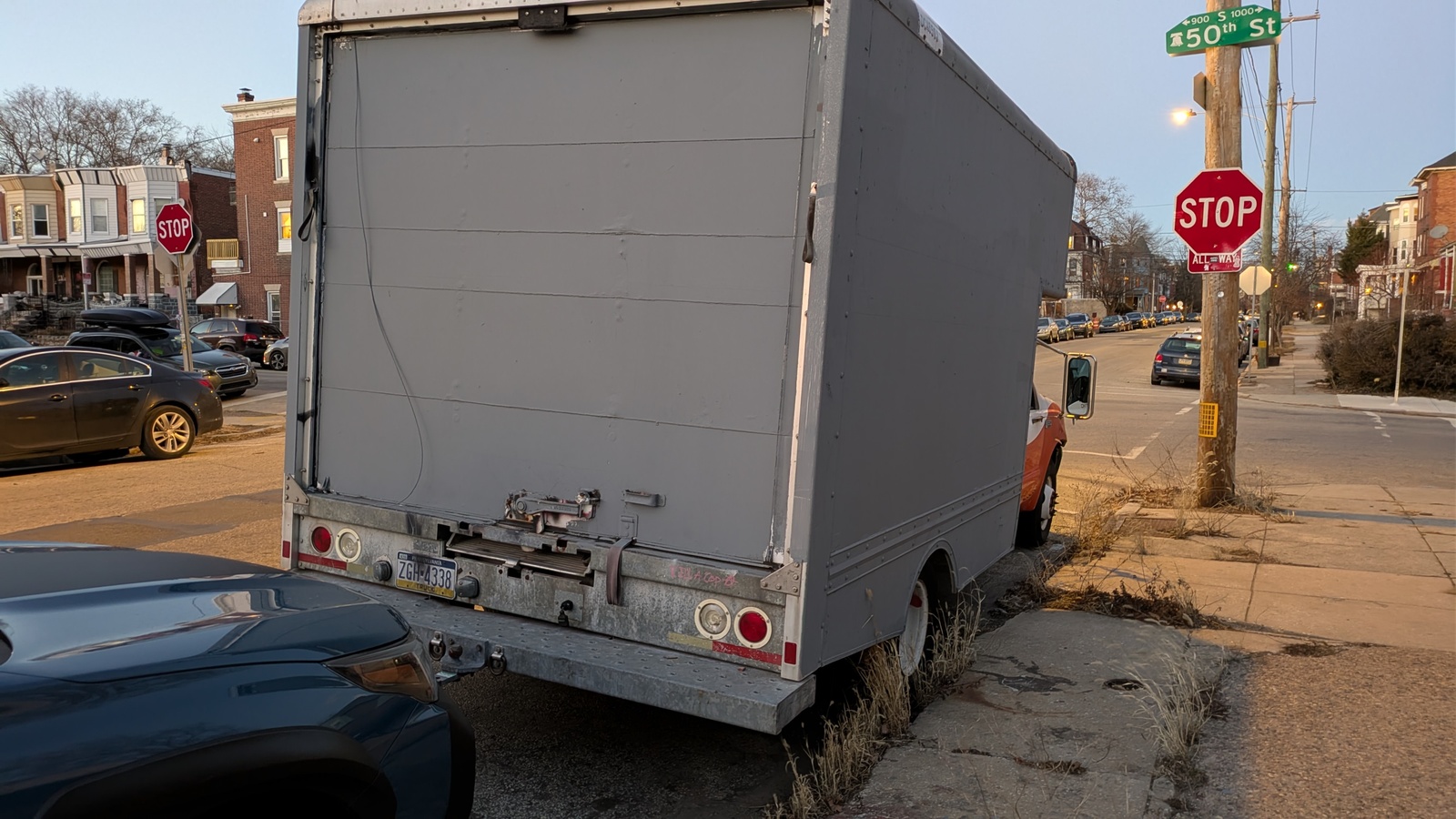 Photographic documentation of the work as submitted to the city's 311 record.