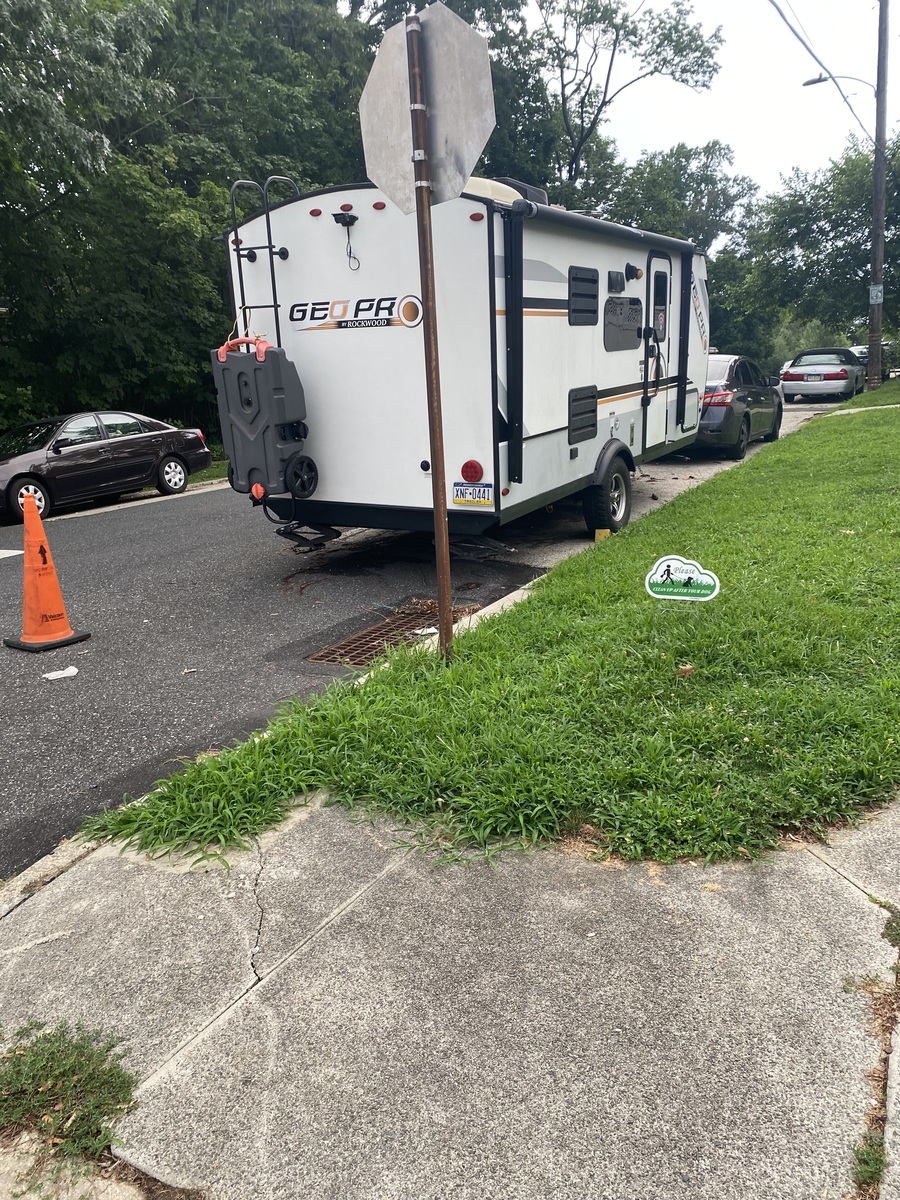 Photographic documentation of the work as submitted to the city's 311 record.