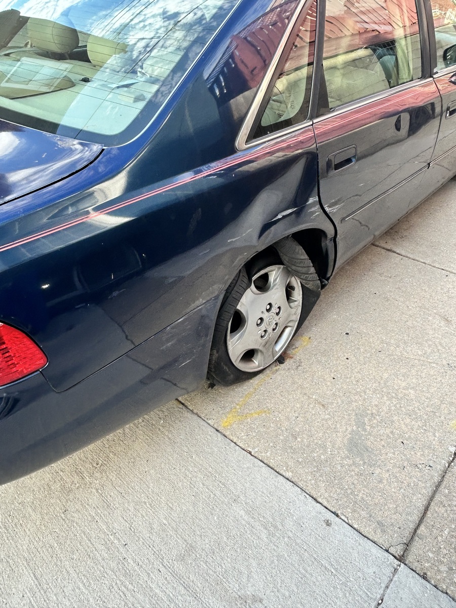 Photographic documentation of the work as submitted to the city's 311 record.