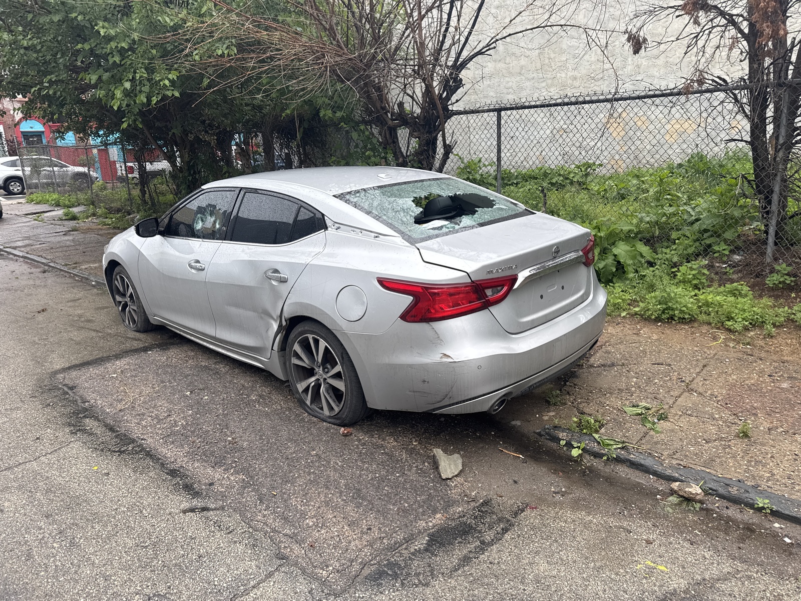 Photographic documentation of the work as submitted to the city's 311 record.