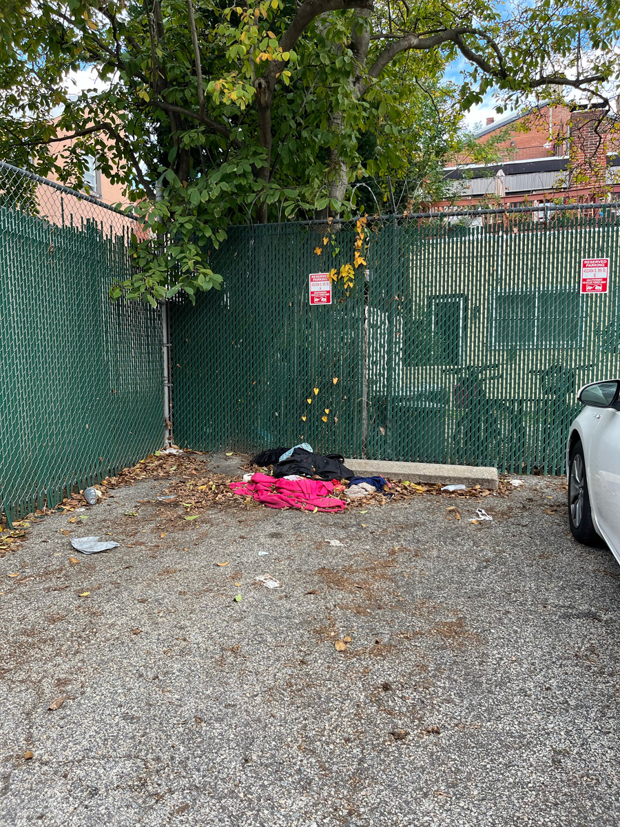 Photographic documentation of the work as submitted to the city's 311 record.