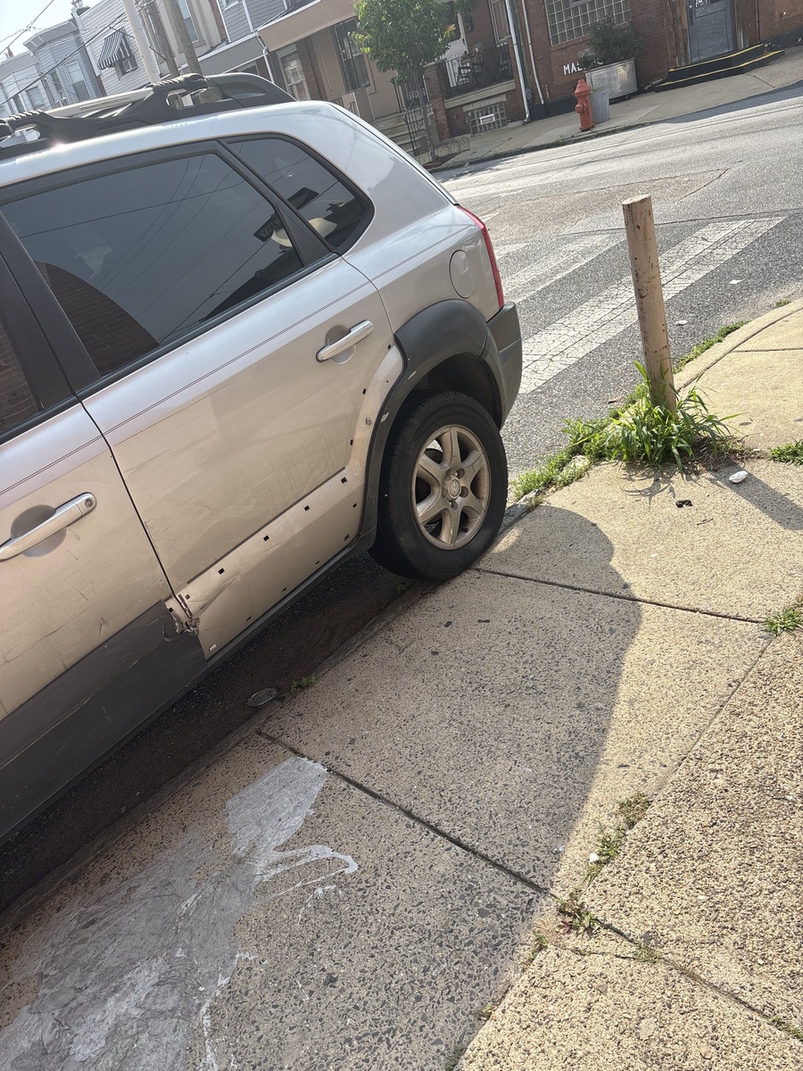 Photographic documentation of the work as submitted to the city's 311 record.