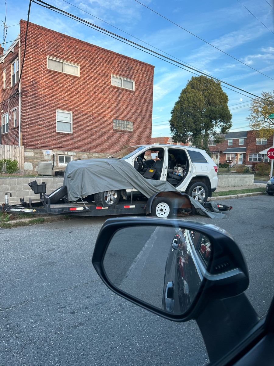 Photographic documentation of the work as submitted to the city's 311 record.