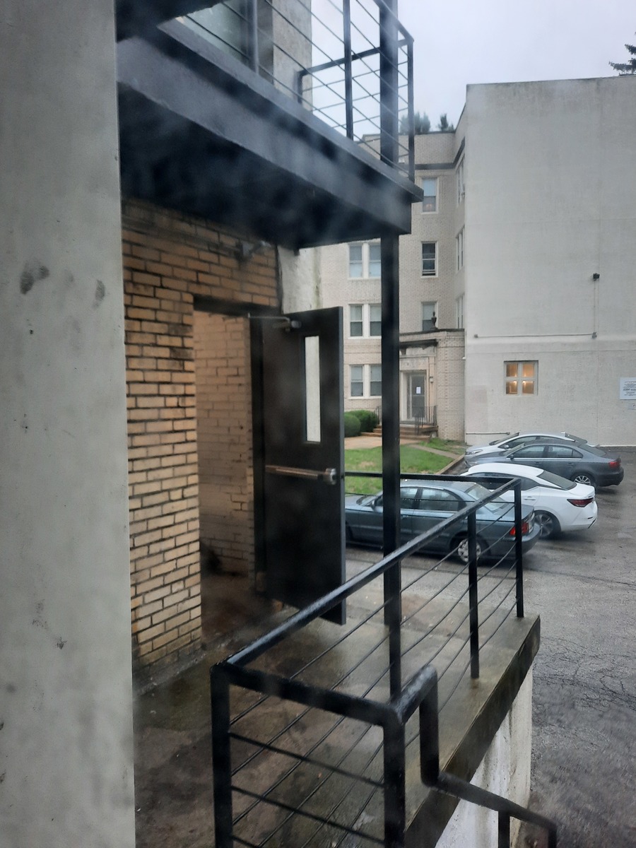 Photographic documentation of the work as submitted to the city's 311 record.