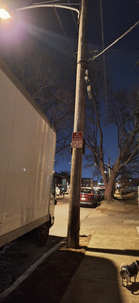 Photographic documentation of the work as submitted to the city's 311 record.
