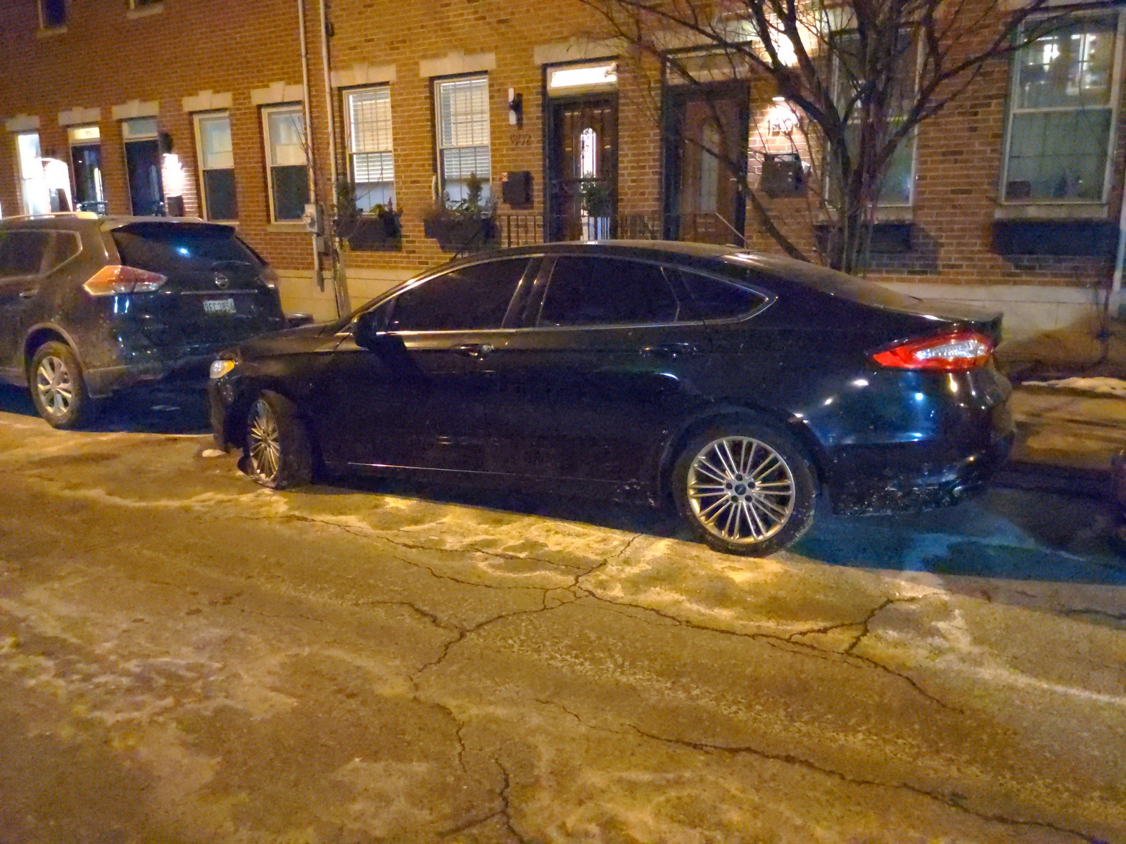 Photographic documentation of the work as submitted to the city's 311 record.