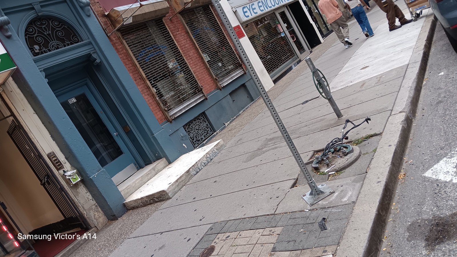 Photographic documentation of the work as submitted to the city's 311 record.