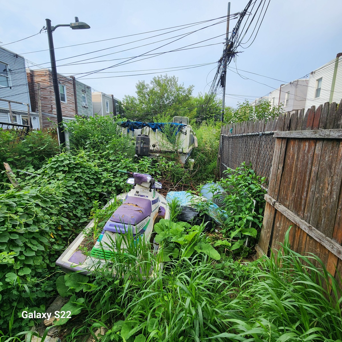 Photographic documentation of the work as submitted to the city's 311 record.