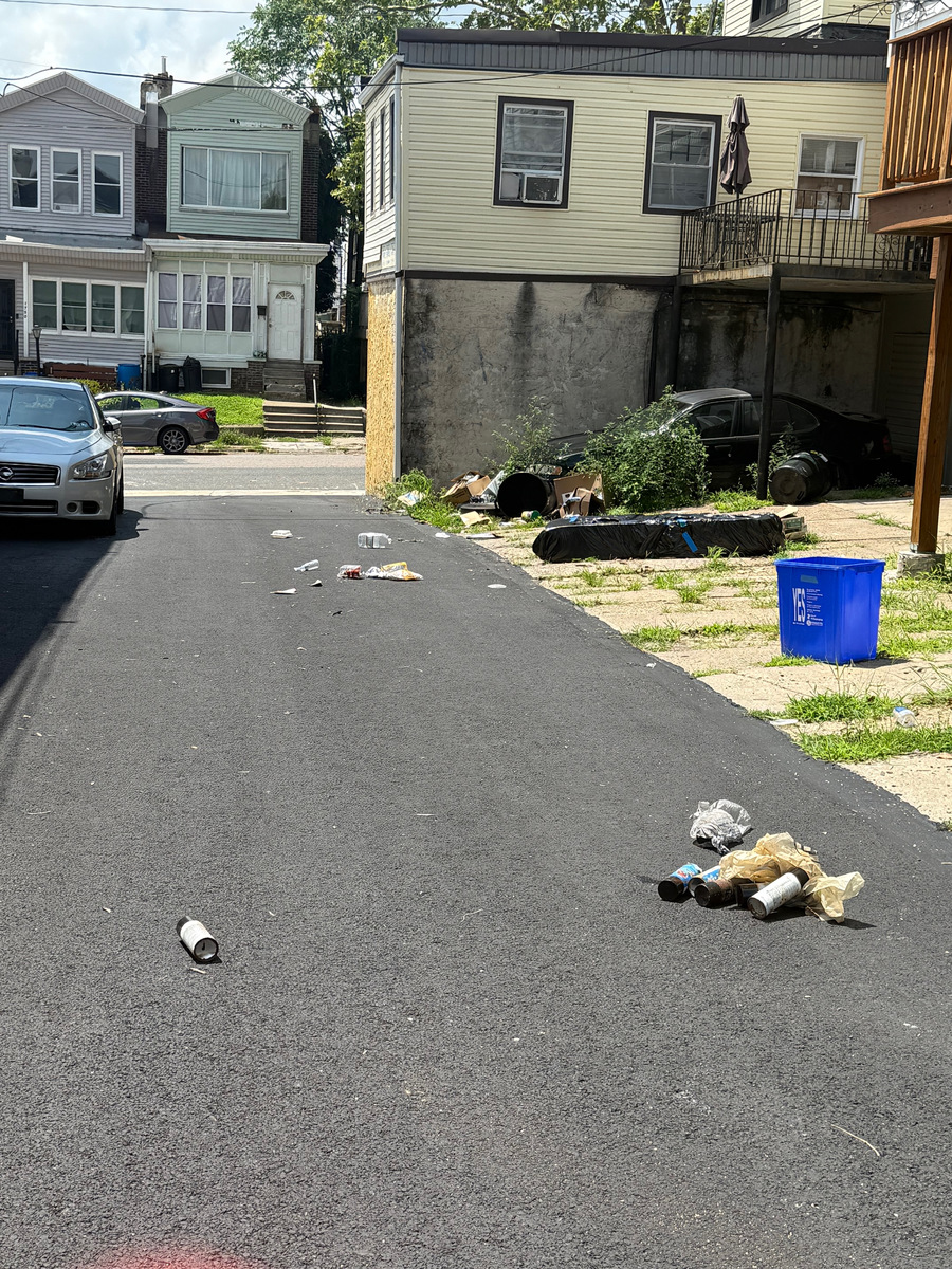Photographic documentation of the work as submitted to the city's 311 record.