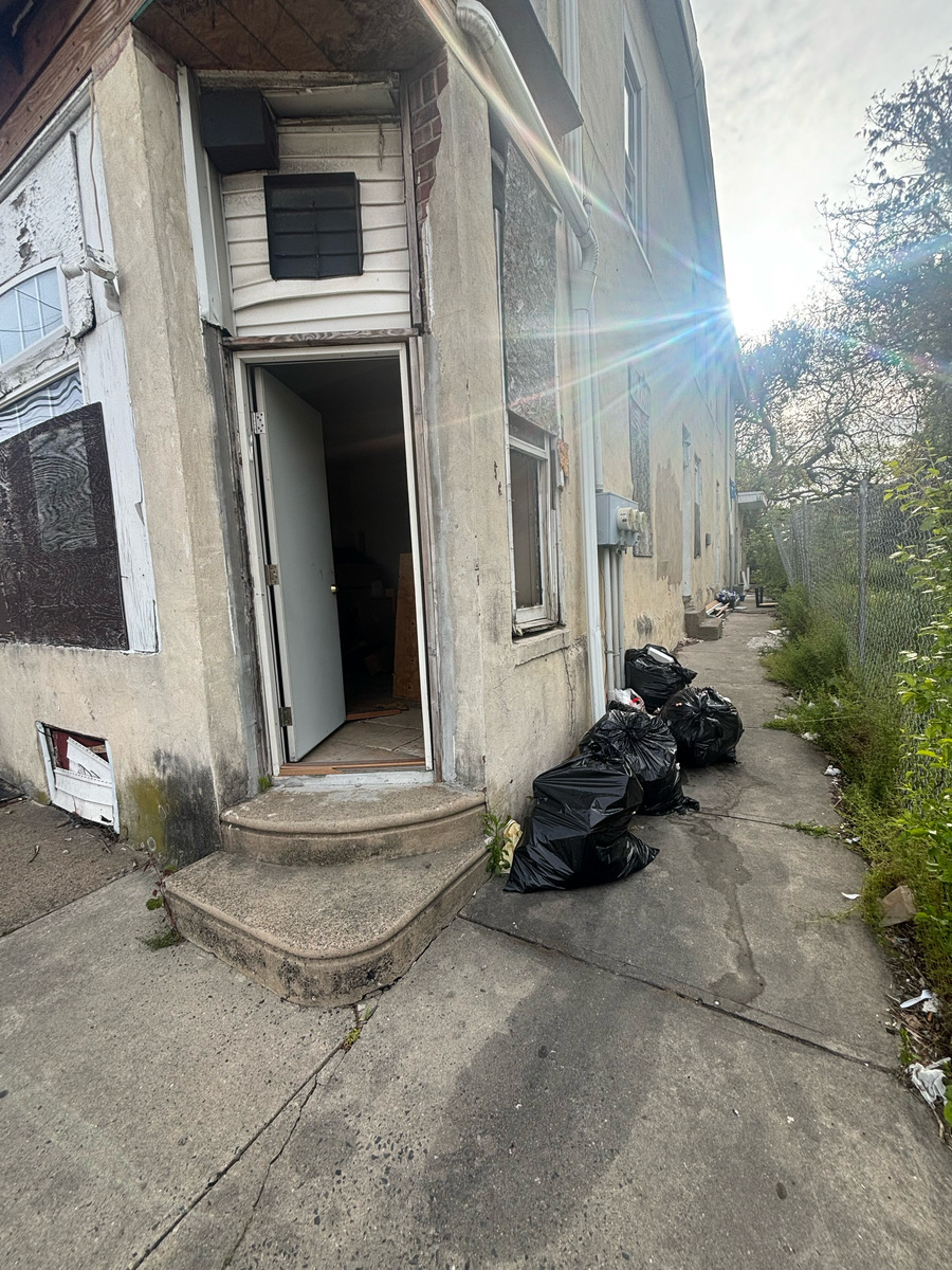 Photographic documentation of the work as submitted to the city's 311 record.
