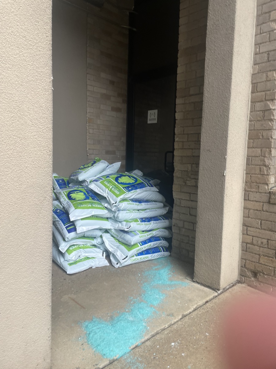 Photographic documentation of the work as submitted to the city's 311 record.