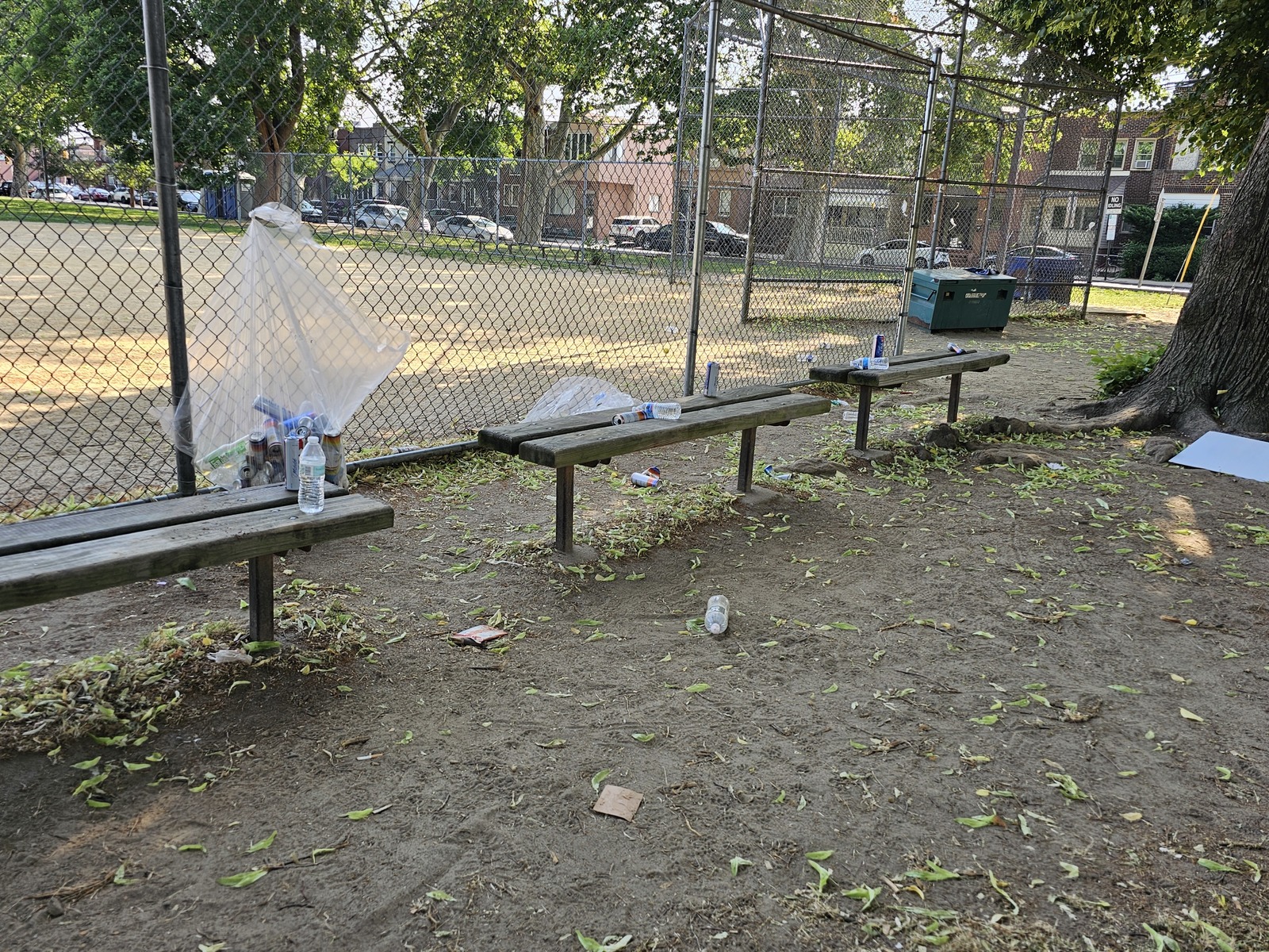 Photographic documentation of the work as submitted to the city's 311 record.