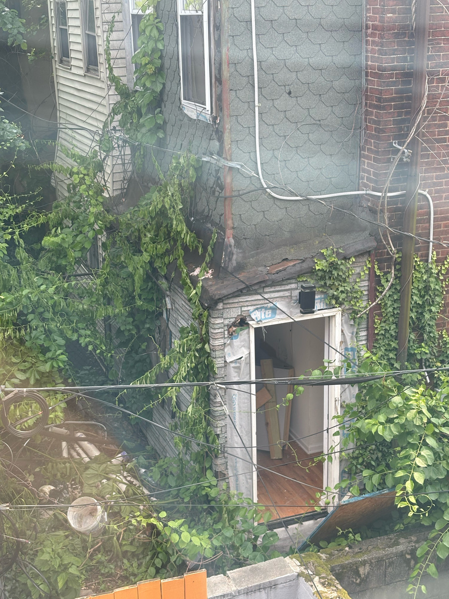 Photographic documentation of the work as submitted to the city's 311 record.