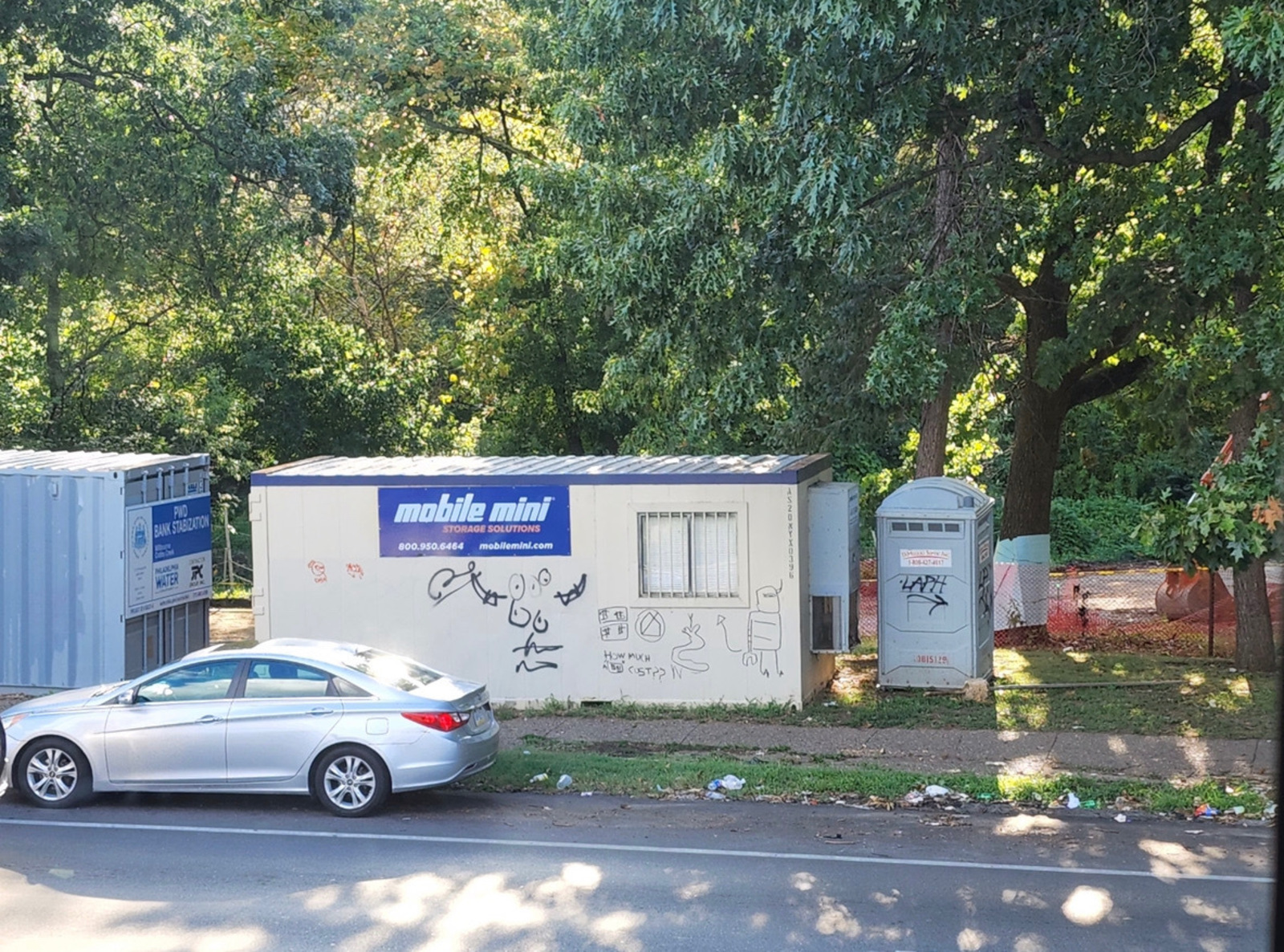 Photographic documentation of the work as submitted to the city's 311 record.
