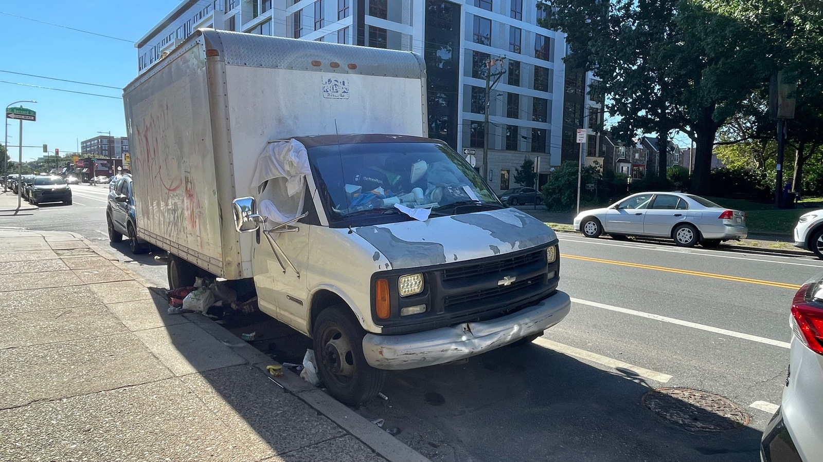 Photographic documentation of the work as submitted to the city's 311 record.