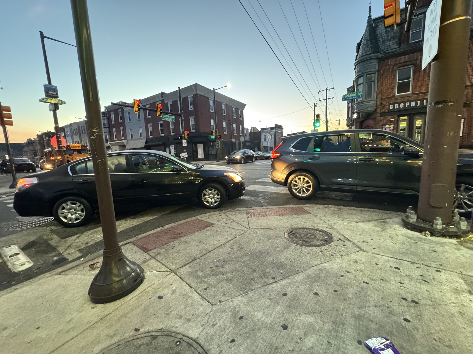 Photographic documentation of the work as submitted to the city's 311 record.