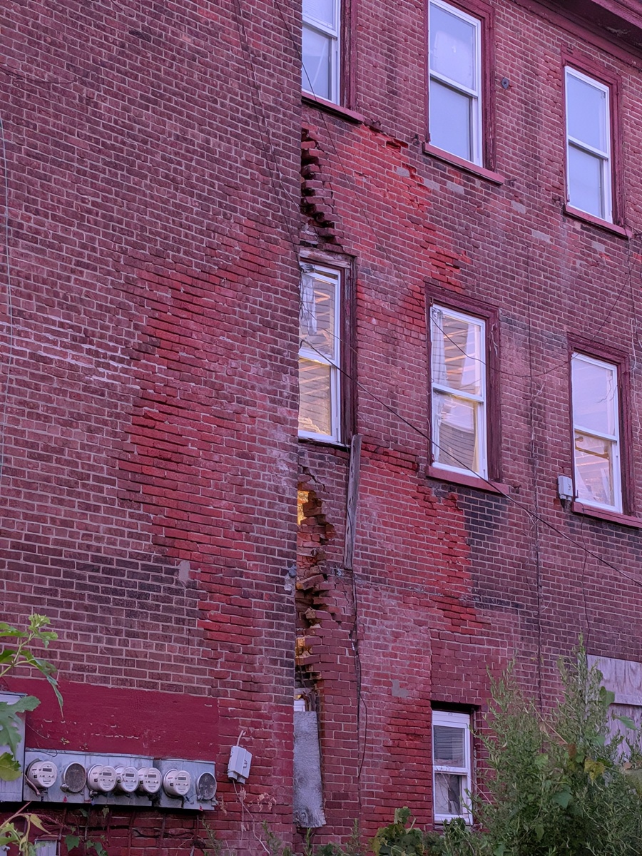 Photographic documentation of the work as submitted to the city's 311 record.